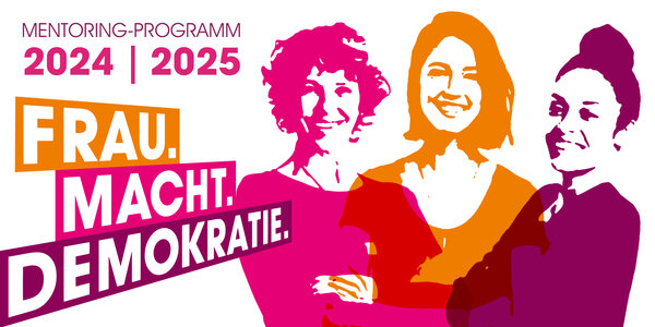 Plakat "Frau.Macht.Demokratie"
