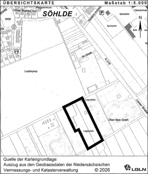 Karte 37. &Auml;nderung des Fl&auml;chennutzungsplans (Ortschaft S&ouml;hlde)