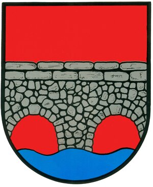 Bild vergr&ouml;&szlig;ern: Wappen der Ortschaft Steinbrück